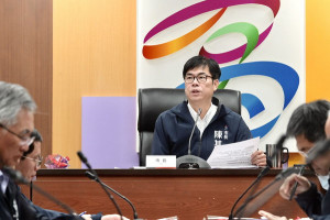 ▲陳其邁表示，將持續支持育兒資源。（圖／記者 許高祥 翻攝）