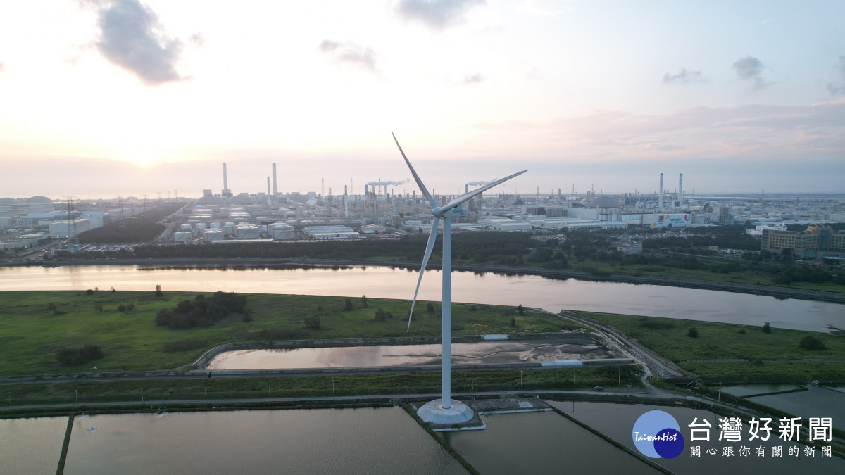 達德能源第200座風機完工，寫下台灣陸域風場新里程／達德能源公司提供