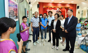 臺灣藝術家作品，巡迴員林市靜修國小、福興鄉永豐國小、文昌國小、溪湖鎮湖東國小、永靖鄉福興國小等5所校園。圖／彰化縣政府提供