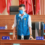 南投市長張嘉哲提高生育補助，7月起實施。（南投市公所提供）