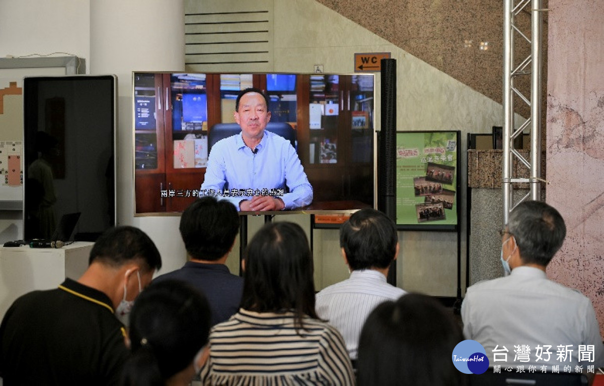 維夏之月，雲端共聚。陝西歷史博物館理事會錢繼奎理事長預錄致詞祝賀展覽順利開幕。