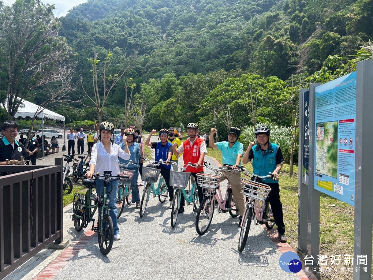 出發了，一起體驗優化完成的車埕至水里自行車道。