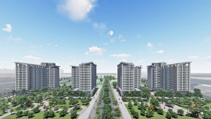 ▲岡山625戶智慧綠建築社宅預計115年完工。