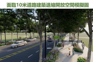 ▲高市府打造高雄機廠森林計畫模擬圖。
