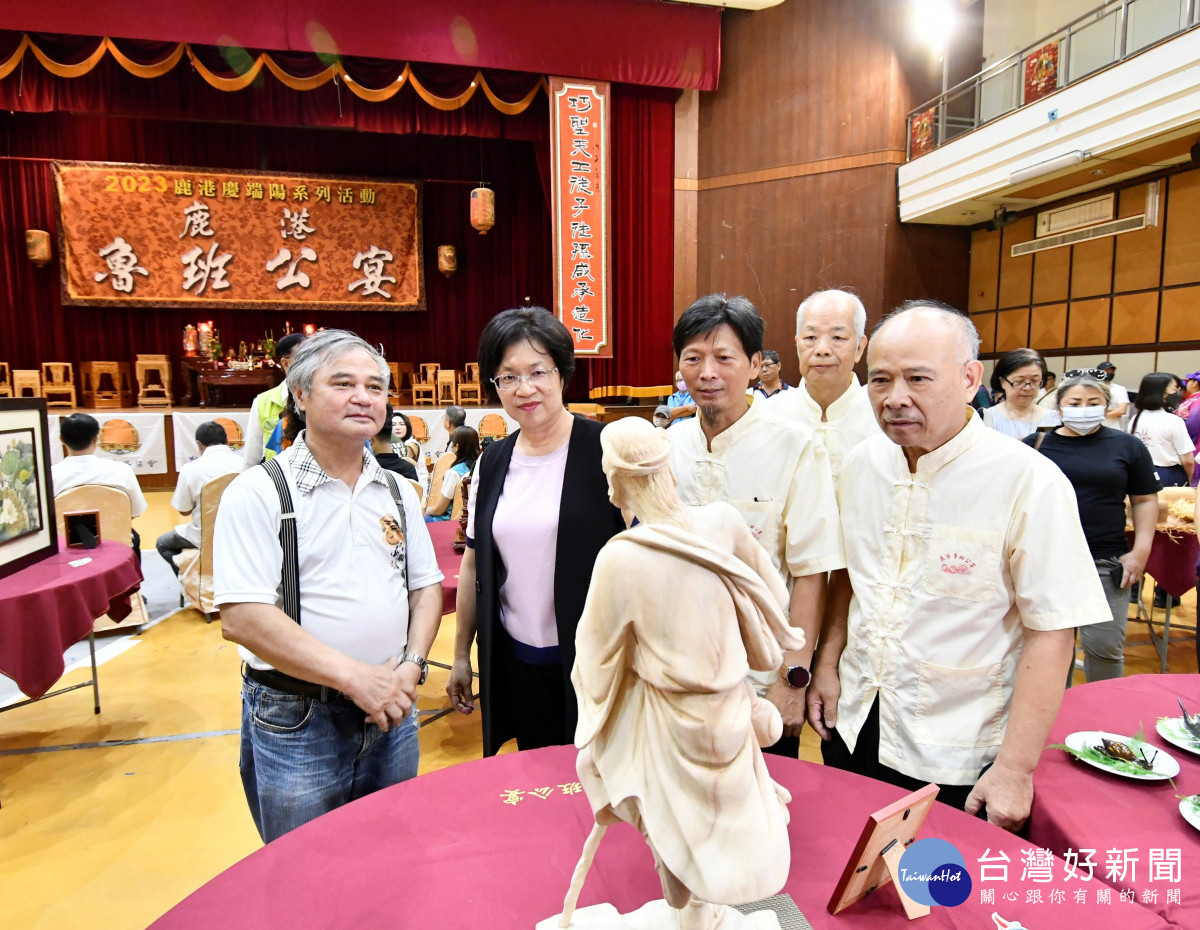 鹿港魯班公宴108位工藝師作品　即日起在鹿港勞動學苑展出