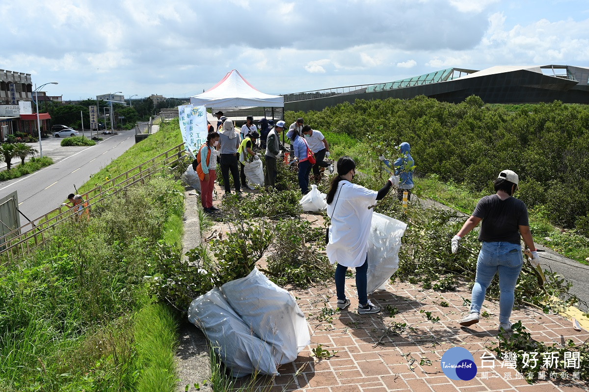 四河局舉辦紅樹林疏伐公民運動　為河川防洪、生態保育及淨零碳排創造三贏