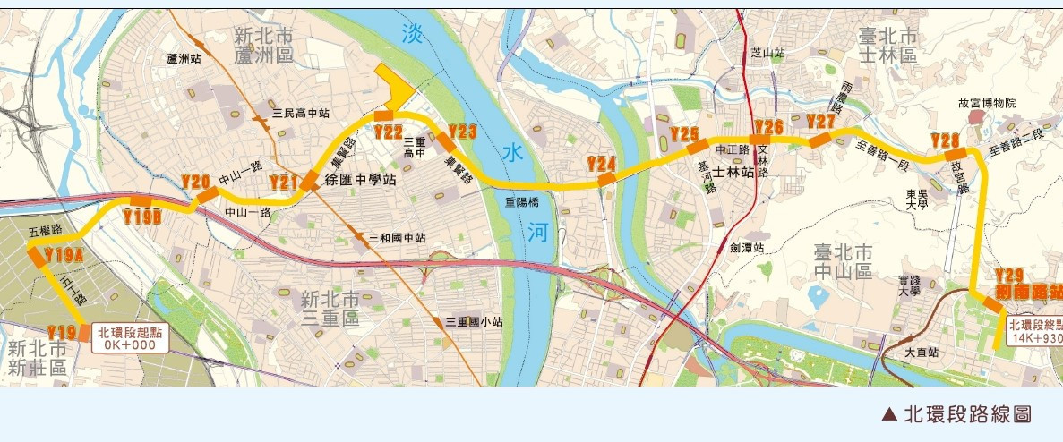 環狀線北環段新莊蘆洲段順利決標　新北境內將展開全面施工