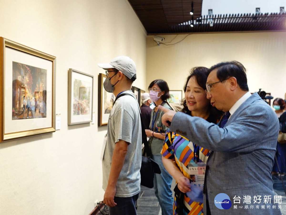 畫家筆下的古蹟作品聯展　台南文化中心展至7/9止