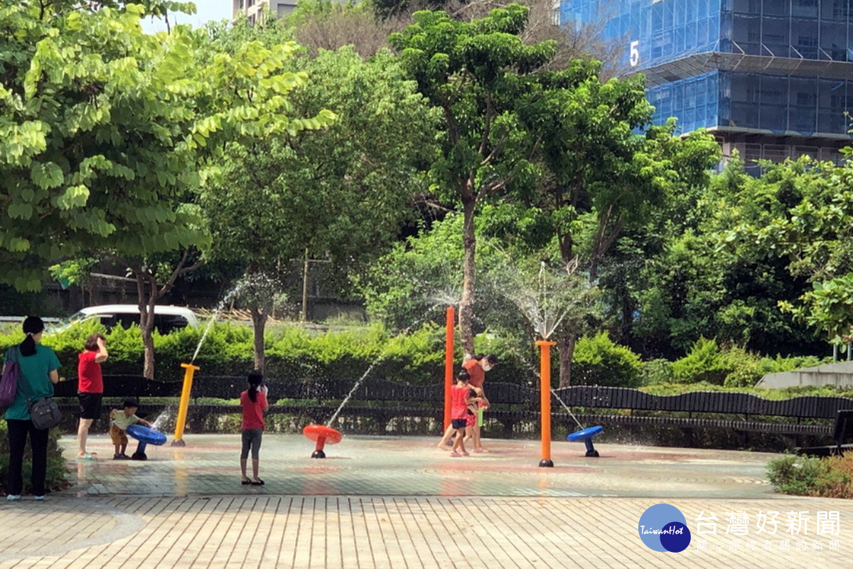 中壢區水秀公園。