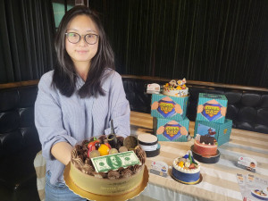 迎接父親節，85ºC特地以「父の日 父是山」為主題，推出四款平價造型蛋糕