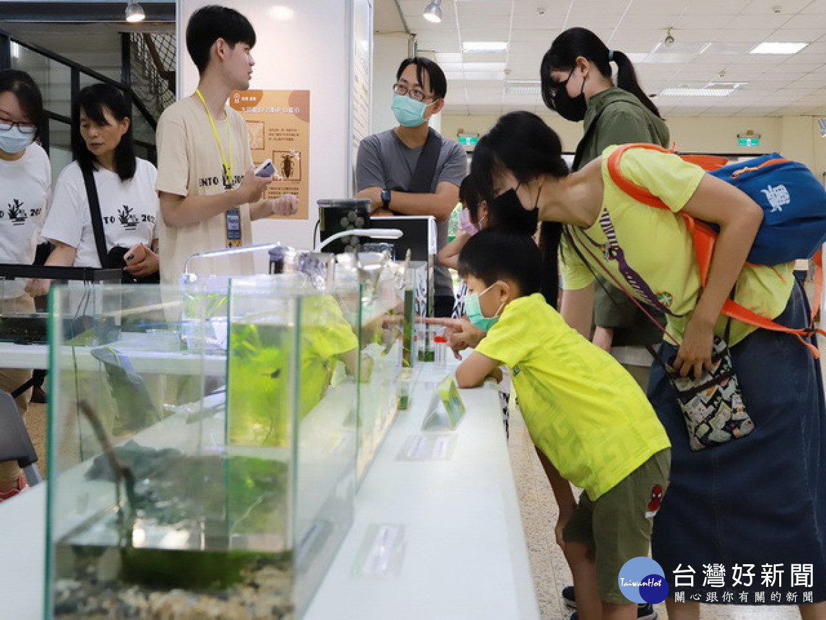中興大學濕地昆蟲展　熱鬧開幕展至7/9