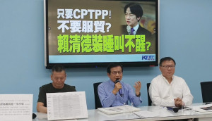 （圖／翻攝自中國國民黨立法院黨團Facebook直播）