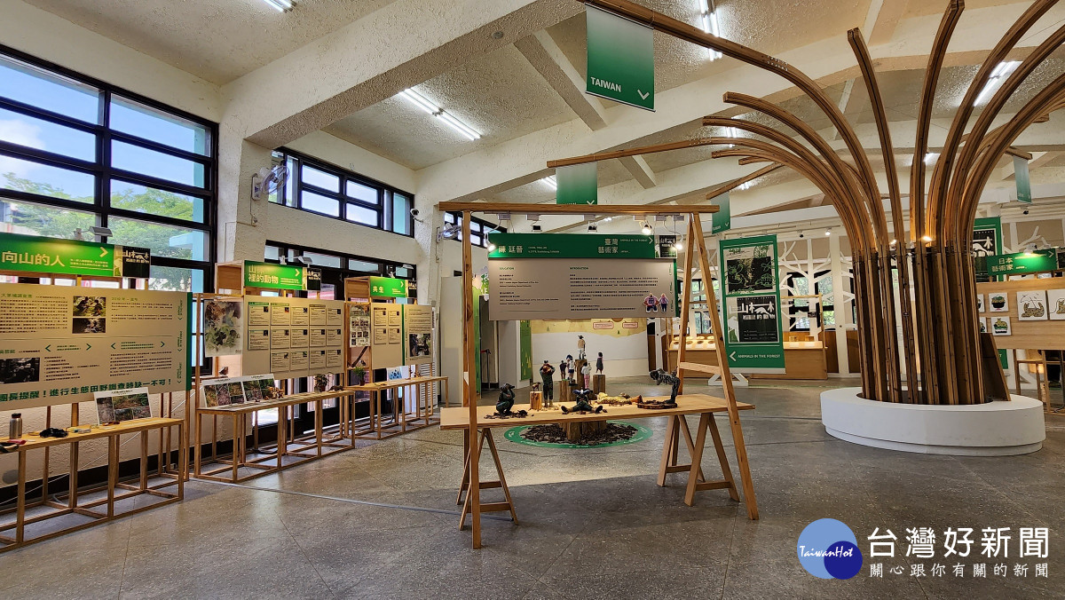東勢林業文化園區於暑假期間舉辦《山林裡的動物》臺日藝術特展。