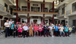 ▲高市靈雲功德會辦理美濃區唯一一家使用寺廟空間的關懷據點。（圖／記者 許高祥 翻攝）