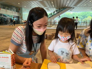 ▲高市圖於暑假期間舉辦超過50場閱讀活動。（圖／記者 許高祥 翻攝）