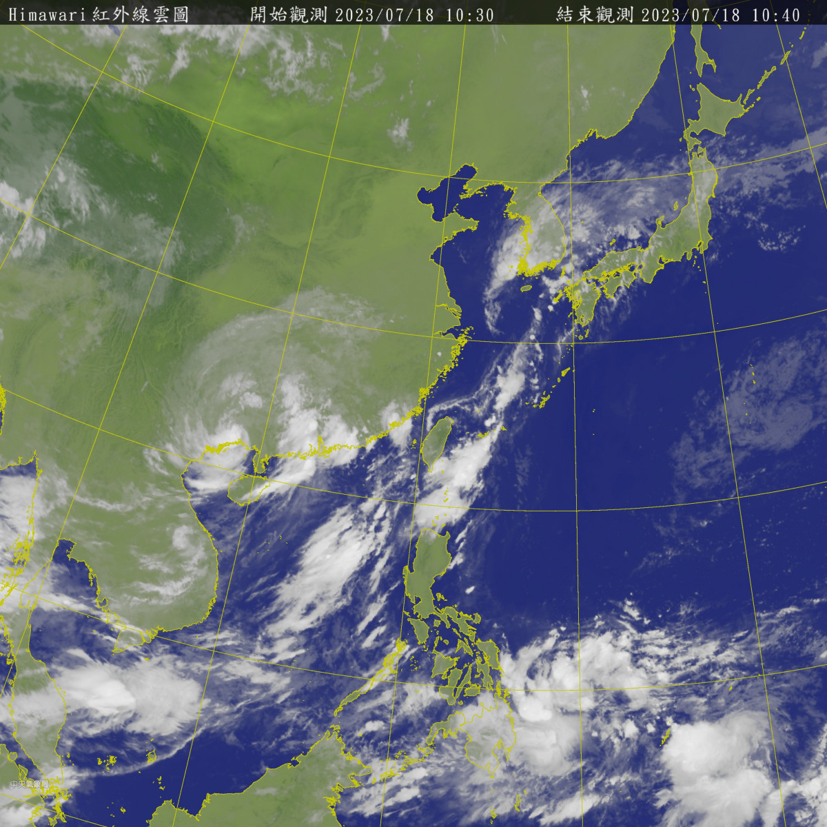 慎防大雷雨　颱風杜蘇芮將形成　模擬路經曝光