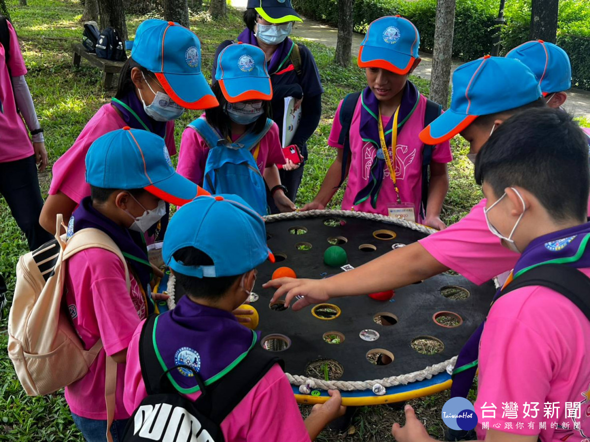健康活力樂童軍，2023全國國中小學童軍大露營在彰化（童軍活動）。圖／彰化縣政府提供　