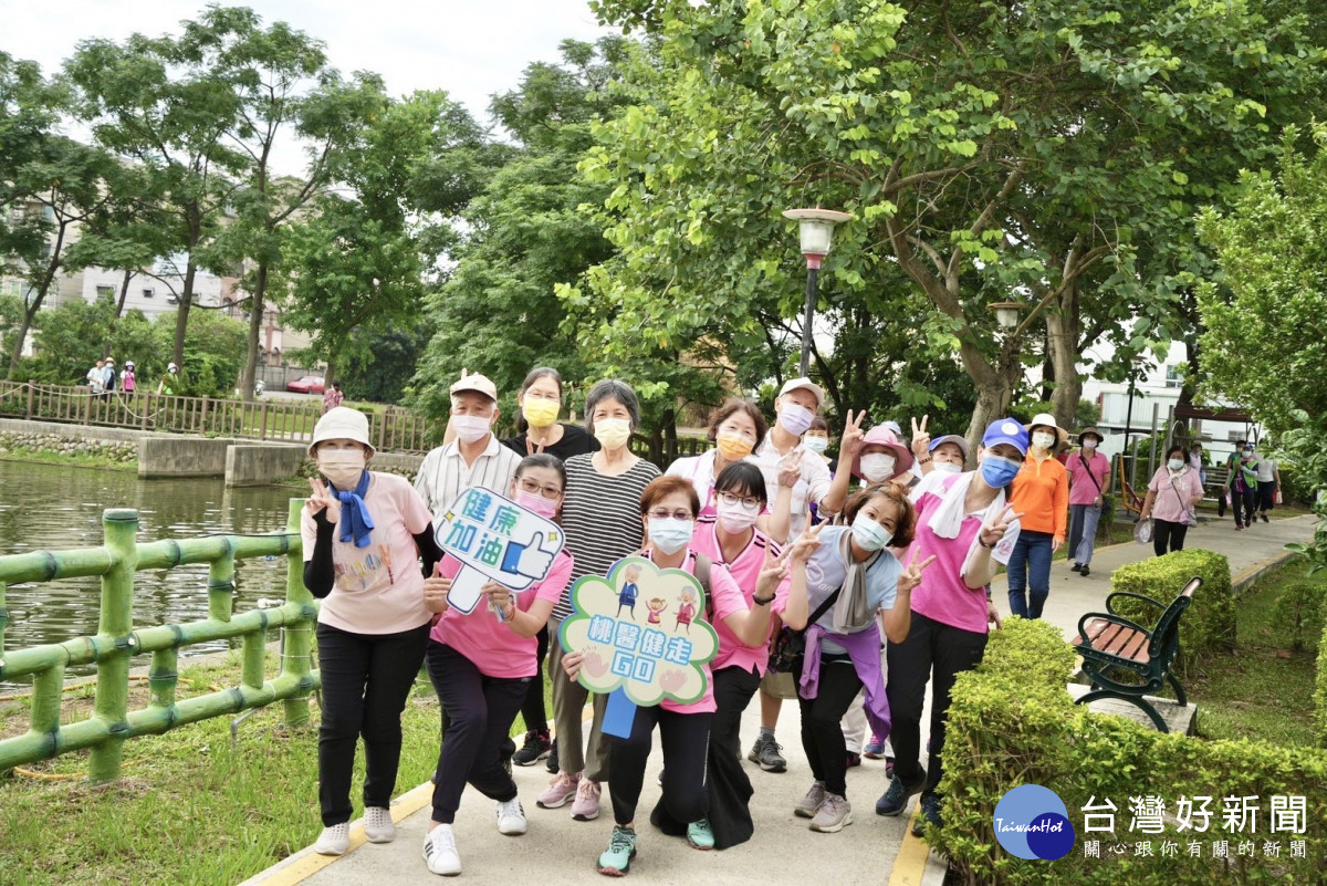 桃園醫院鼓勵民眾參與社區活動       舉辦『高齡友善，桃醫有愛』健走活動