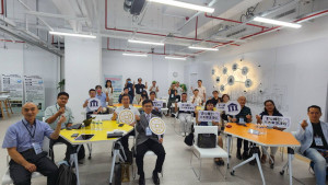▲加工出口區管理處舉辦「數位轉型共創基地」校友交流會。