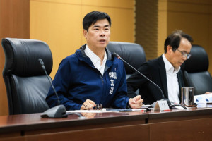 ▲陳其邁表示，即日起至至8月14日受理農民申報，責請農業局及區公所加速勘災與現金救助發放。