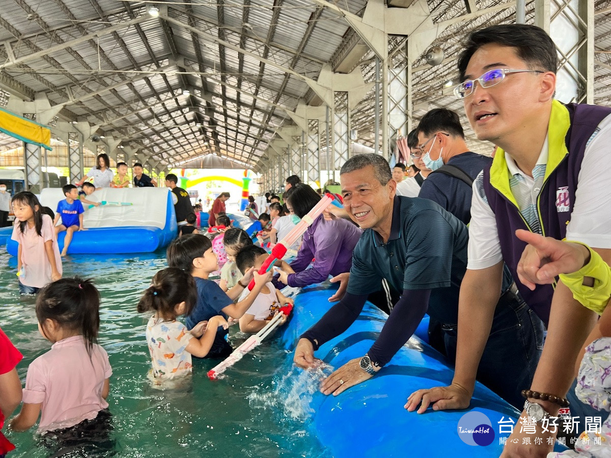 2023彰化社頭FUN手玩水～樂夏探索趣夏令營　當天早上換水民眾可放心讓孩童戲水消暑