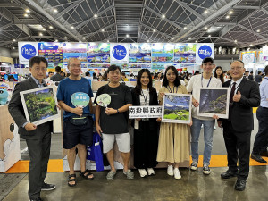 南投縣府與縣內多個協會赴新加坡行銷觀光。（縣府提供）