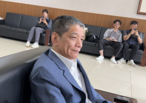 何議長指郭李配不可能。（記者扶小萍攝）