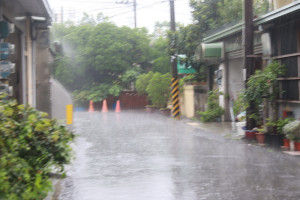 南投將有局部大雨機率。（記者扶小萍攝）