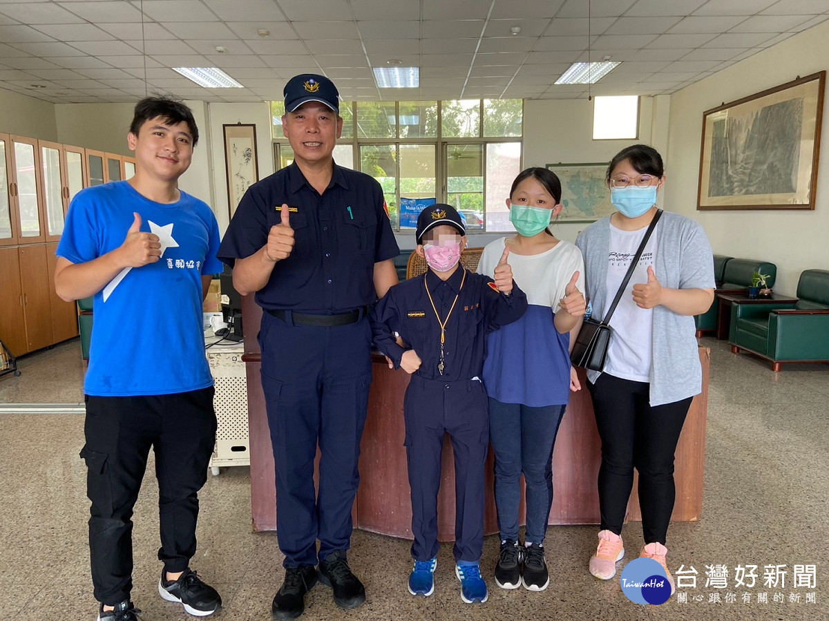 病童立志長大要當波麗士　田中警分局協助病童完成從警心願