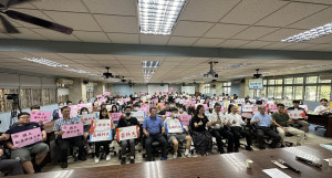 國立南投高中今年錄取國立大學人數創記錄。（記者扶小萍攝）