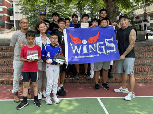 郭泓志(右)傳授不死鳥精神‧南家扶展翼少年逐夢更踏實