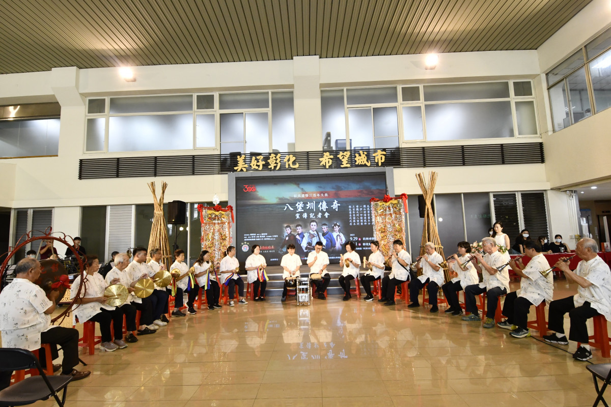 彰化建縣300年大戲《八堡圳傳奇》出動300位演員，訂於 9/29、10/1首度公演。圖／記者鄧富珍攝