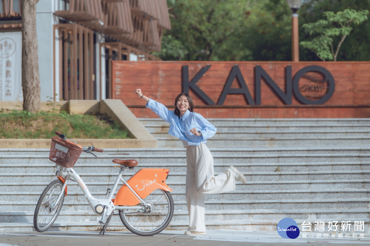 嘉義市領先全國導入的Youbike2.0E電輔車,明(113)年預估將再增加50站點、375輛車及750支停車柱/林詩涵翻攝