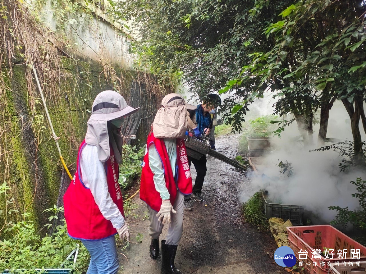 嘉義縣9/8增2例,登革熱本土確診累計13例/嘉義縣府提供