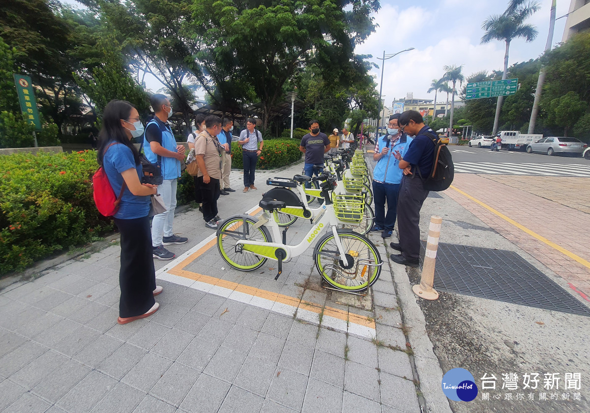 北台雙都取經彰化，MOOVO電子圍籬技術無樁式公共自行車管理經驗。圖／彰化縣政府提供