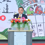 法務部長蔡清祥出席嘉義地檢署反賄記者會，鼓勵民眾勇於檢舉妨害選舉／陳致愷翻攝影