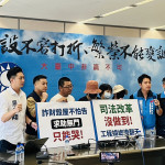 國民黨4位立委參選人開「工程裝潢蟑螂橫行 為求助無門受害者發聲」記者會