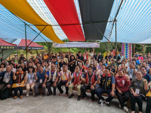 「第6屆原住民族獵人團結大會」來自全國17個部落參與。