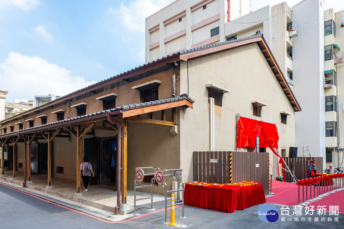 <br />
「永興米倉市民活動中心」外觀。