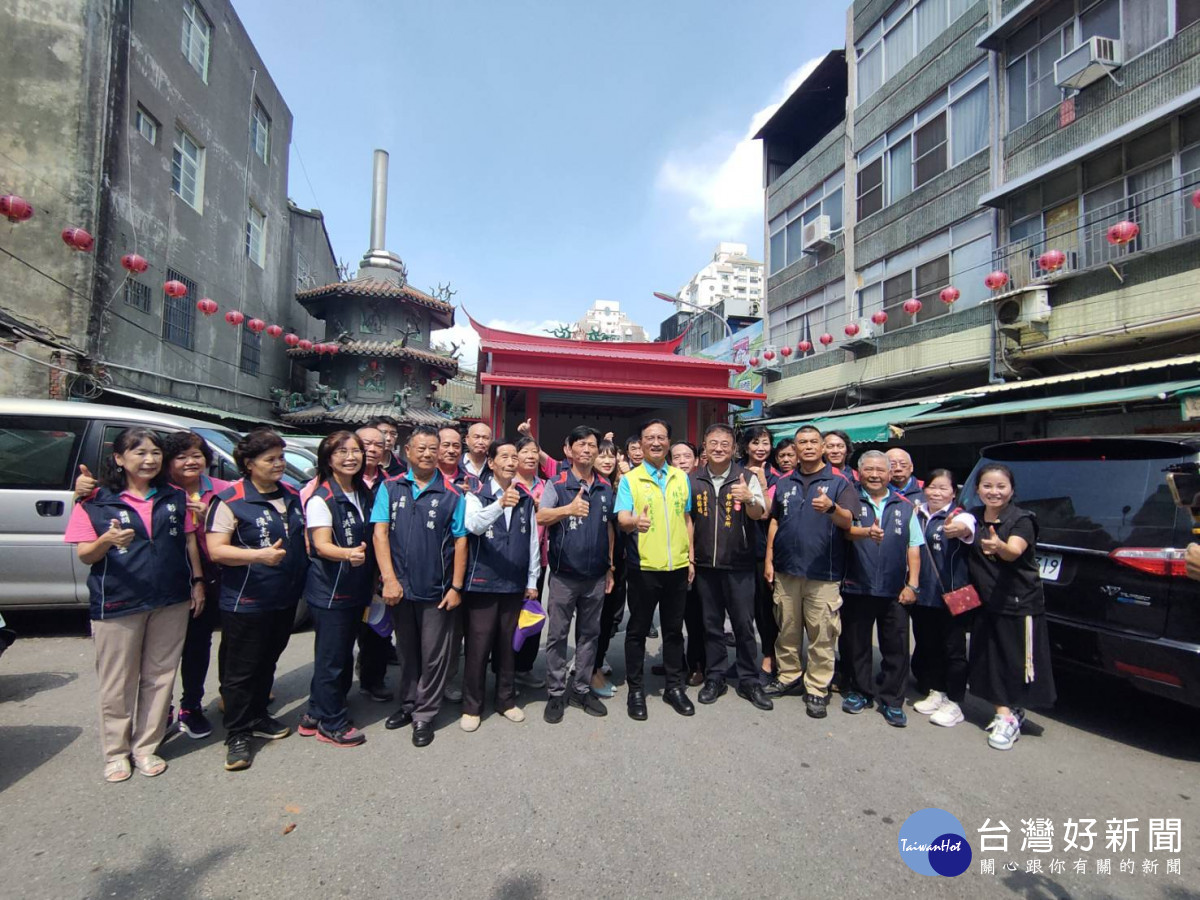 彰化南瑤宮出火暨臨時行宮安座大典，10/1封廟施工2年完成。圖／記者鄧富珍攝
