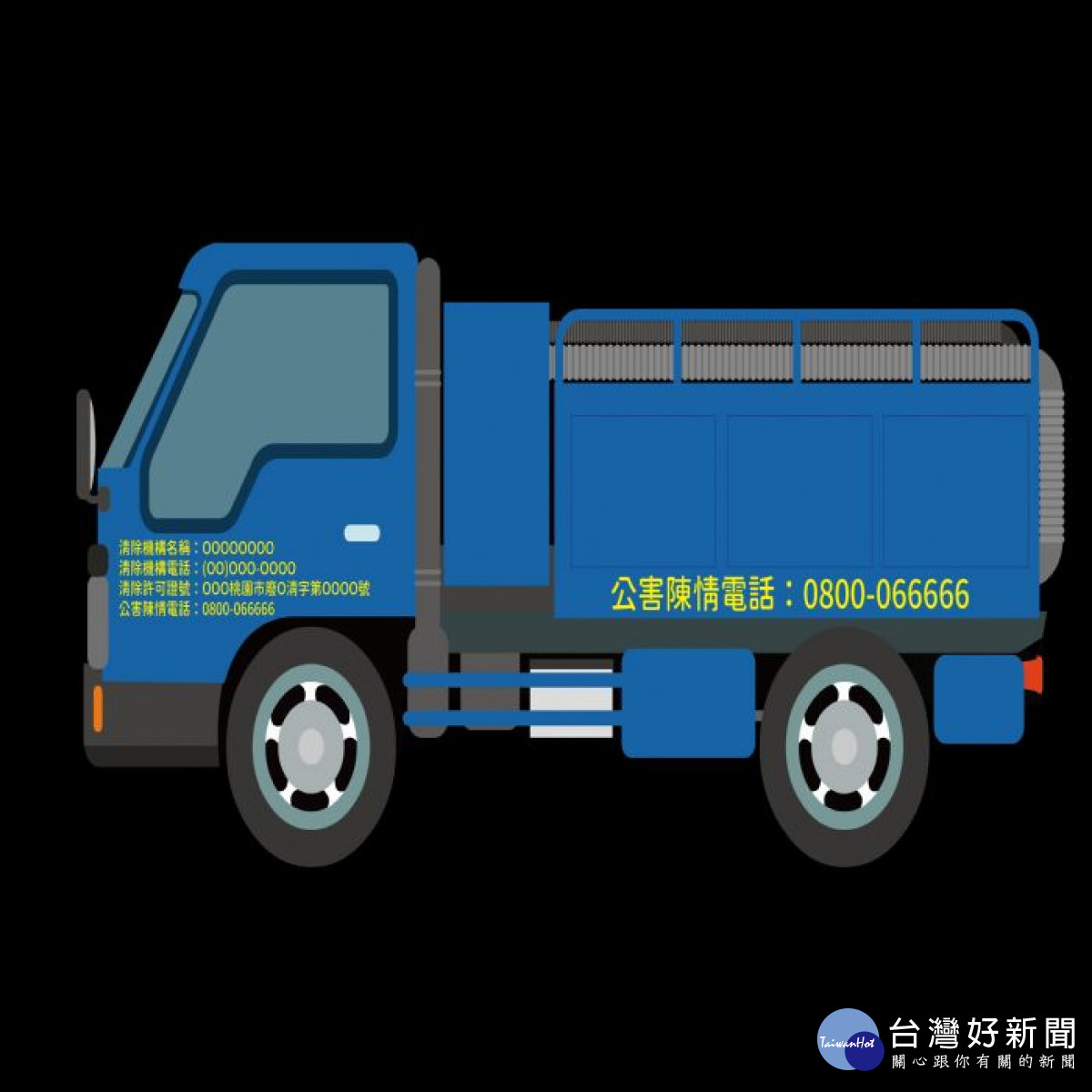 桃園市環保局提醒民眾，確認業者領有公民營清除許可證才可委託清理水肥，以免不慎觸法，得不償失。<br />

