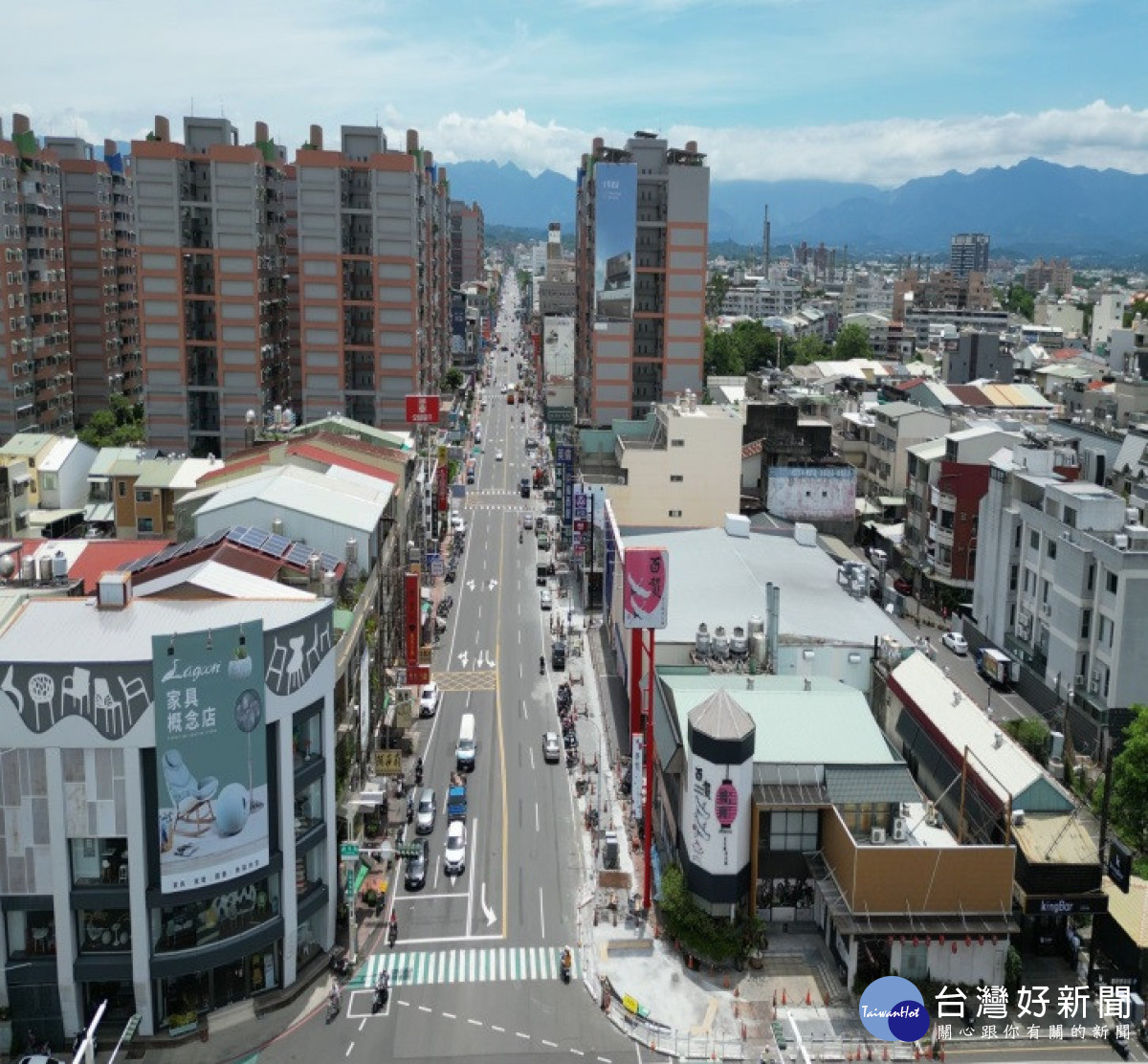 嘉義市興業西路新民路以東施工中／嘉義市府提供