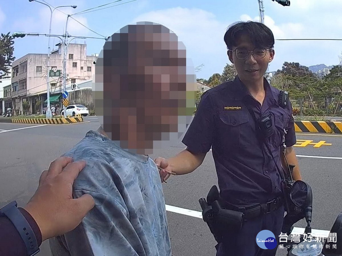 警方細心1小時就找到緊急協尋者。（草屯分局提供）