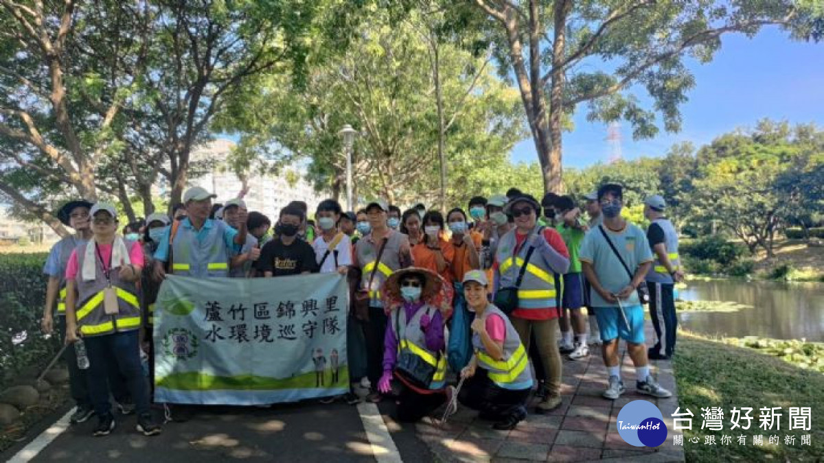 響應2023「世界河川日」，桃園市水巡守隊總動員。