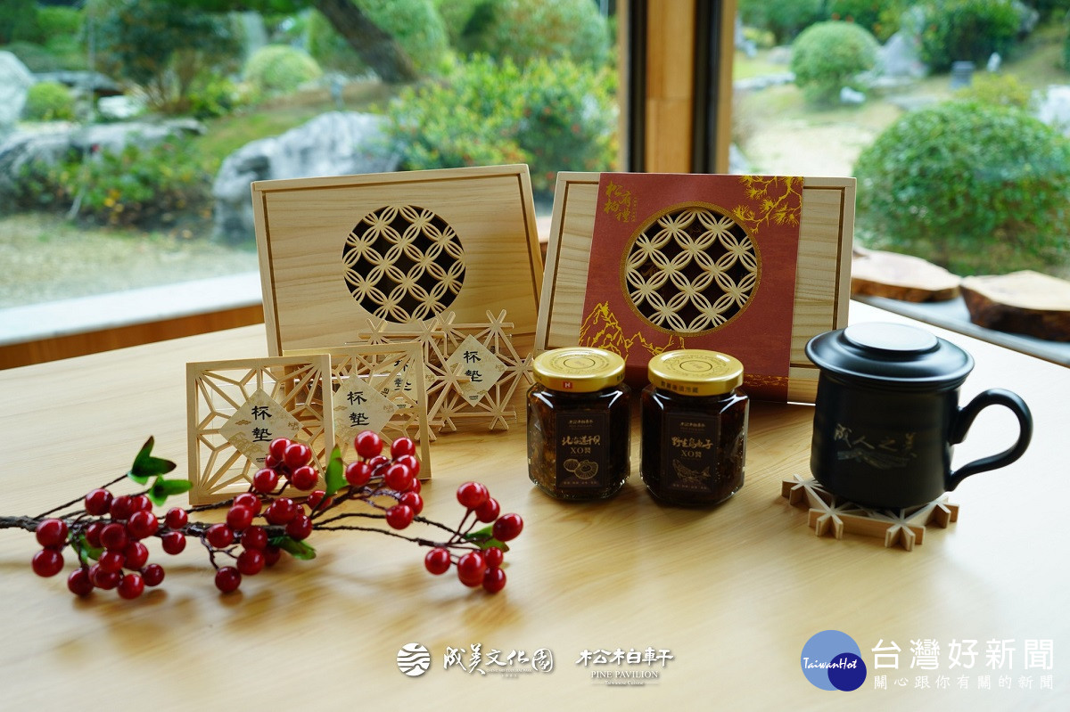 當木藝巧遇美味　成美彰化特有伴手禮可見花窗之美