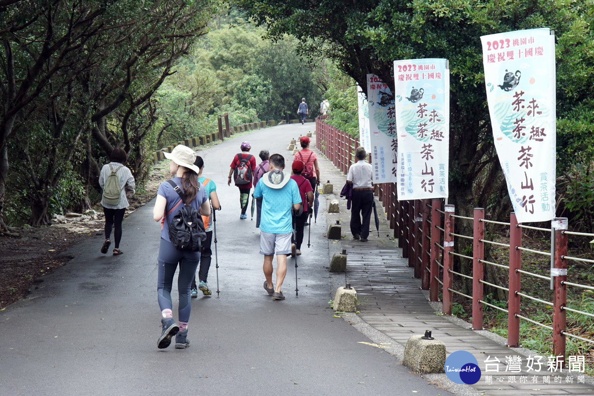 「茶來。茶趣。茶山行」活動選在楊梅最受歡迎的秀才步道辦理，。