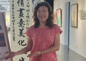 ▲藝術家徐玉娟。