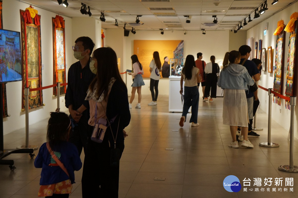 「魅力青海～青海非物質文化遺產特展」現正於桃園市土地公文化館盛大展出中。