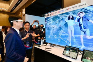 ▲高市府未來將與鴻海集團在智慧應用各面向密切合作，打造高雄成為全球第一個「CityGPT」的城市。