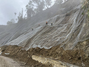 花蓮縣府全力修復赤科山產業道路　災復工程進度超前